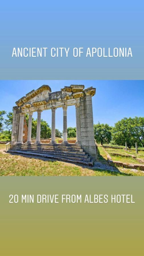 Albes Hotel Fier Exterior foto
